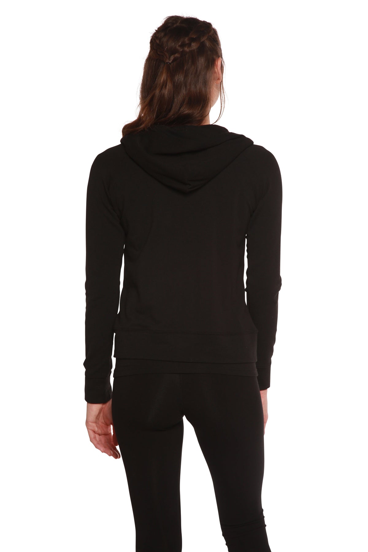 Women's Bamboo French Terry Zip Hooded Sweatshirt - WONDERWALL
