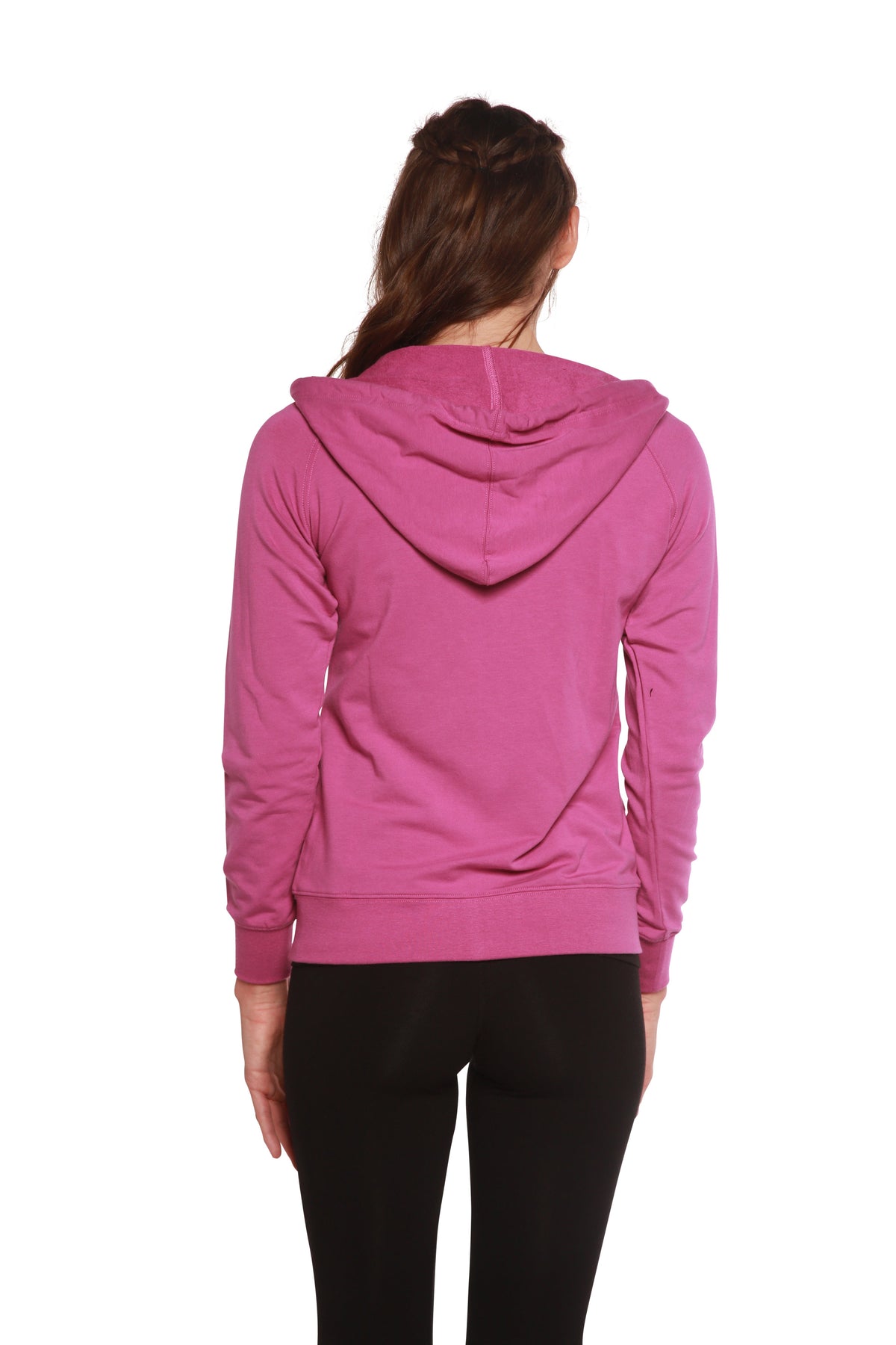 Women's Bamboo French Terry Zip Hooded Sweatshirt - WONDERWALL