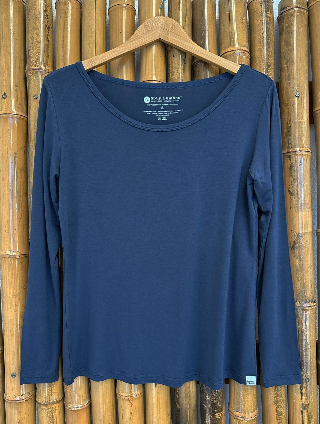 Women's Bamboo Lounge Long Sleeve T-Shirt - WONDERWALL