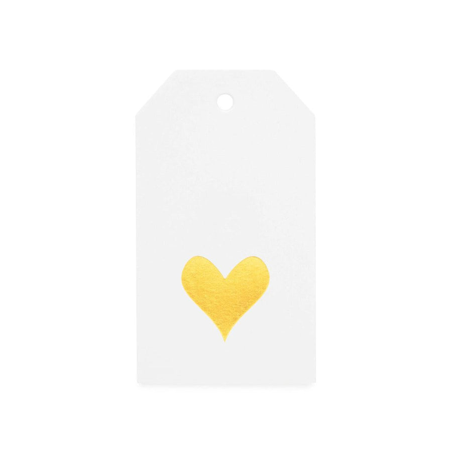 Sugar Paper - 'Gold Heart'  Gift Tag (1CT)