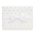 Sugar Paper - 'Gold Swiss Dot' Wrapping Paper (1CT)