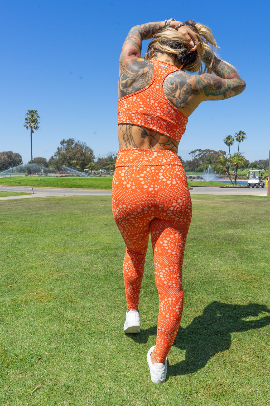 Riviera Legging - Orange