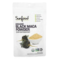 Sunfood Superfoods - 'Black Maca' Raw Organic Powder (4OZ)