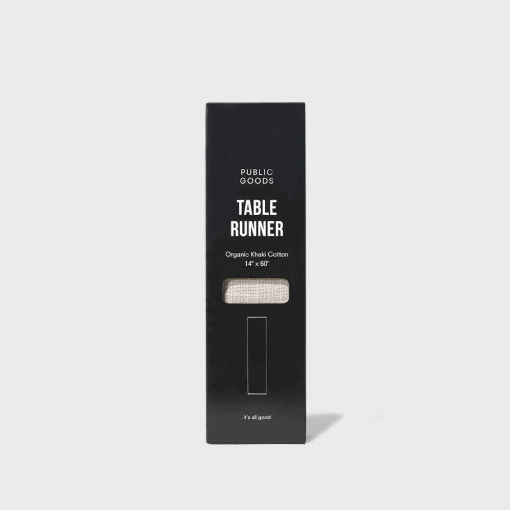 Organic Cotton Table Runner
