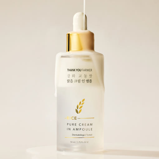 THANK YOU FARMER Rice Pure Cream In Ampoule 50ml