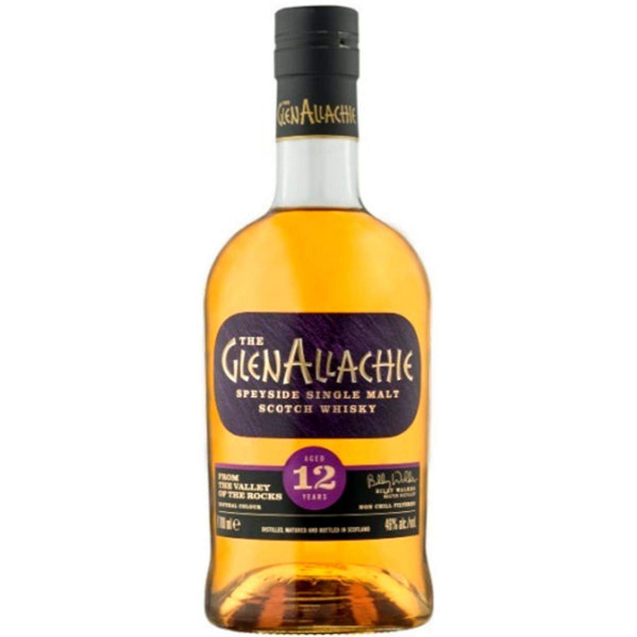 The GlenAllachie Distillery - 12yr Speyside Single Malt Scotch (700ML)