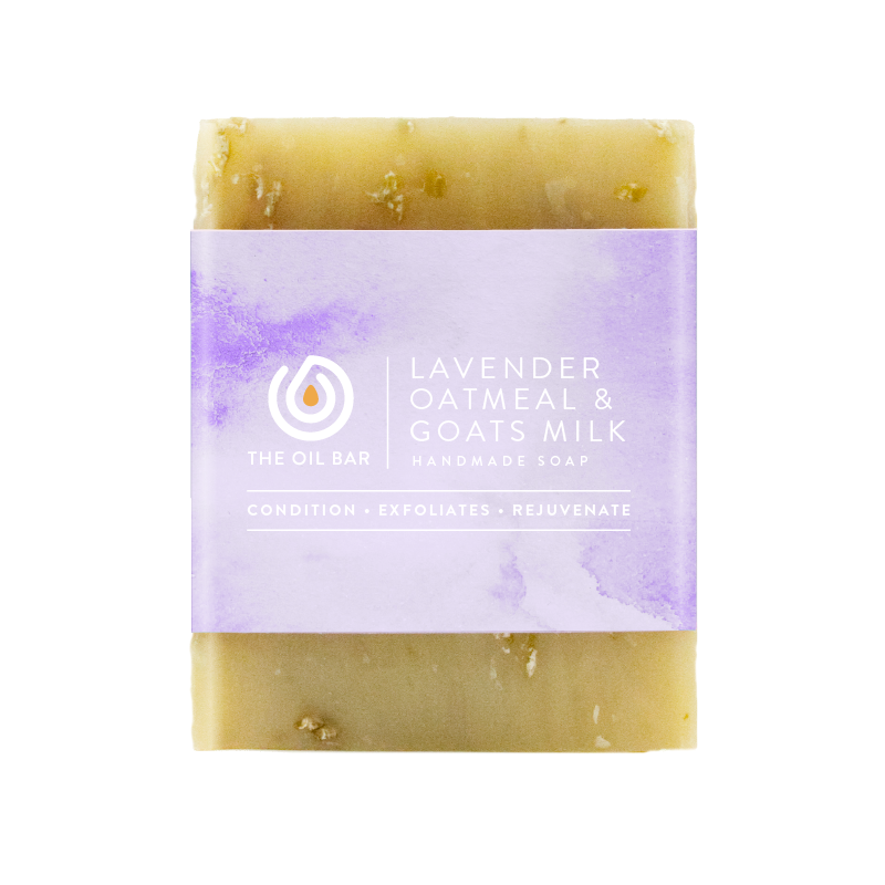 Lavender, Oatmeal & Goats Milk All Natural Soap - WONDERWALL