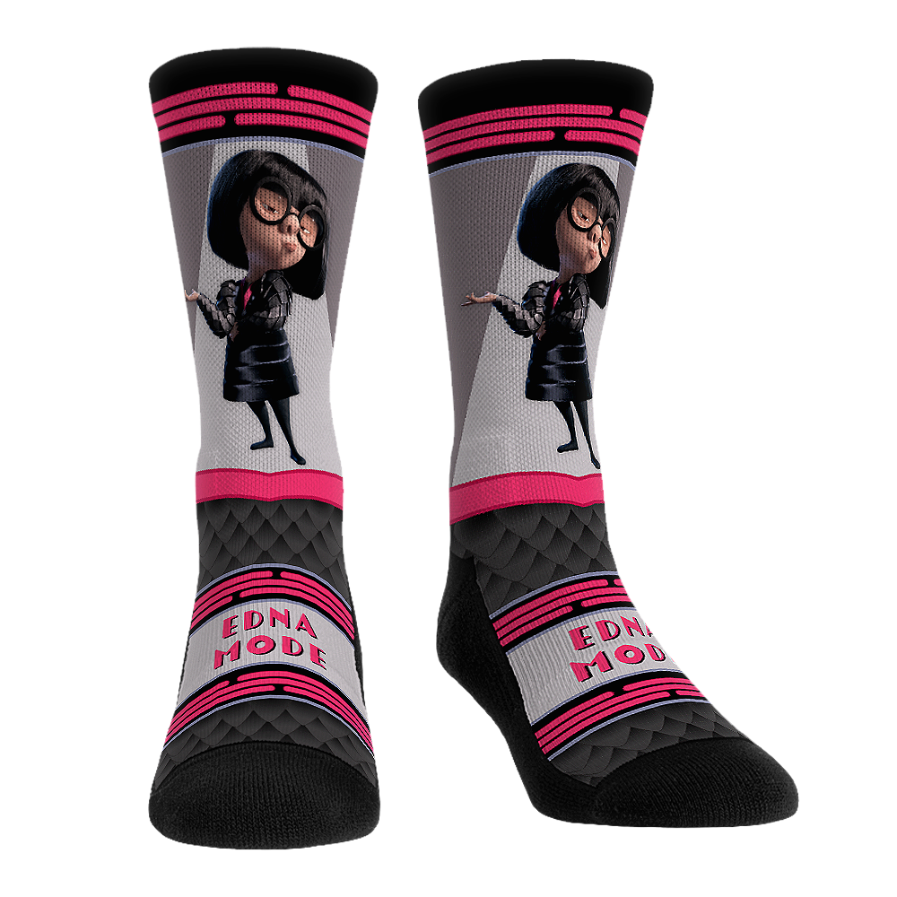 The Incredibles - Edna Mode - Showtime Crew Socks