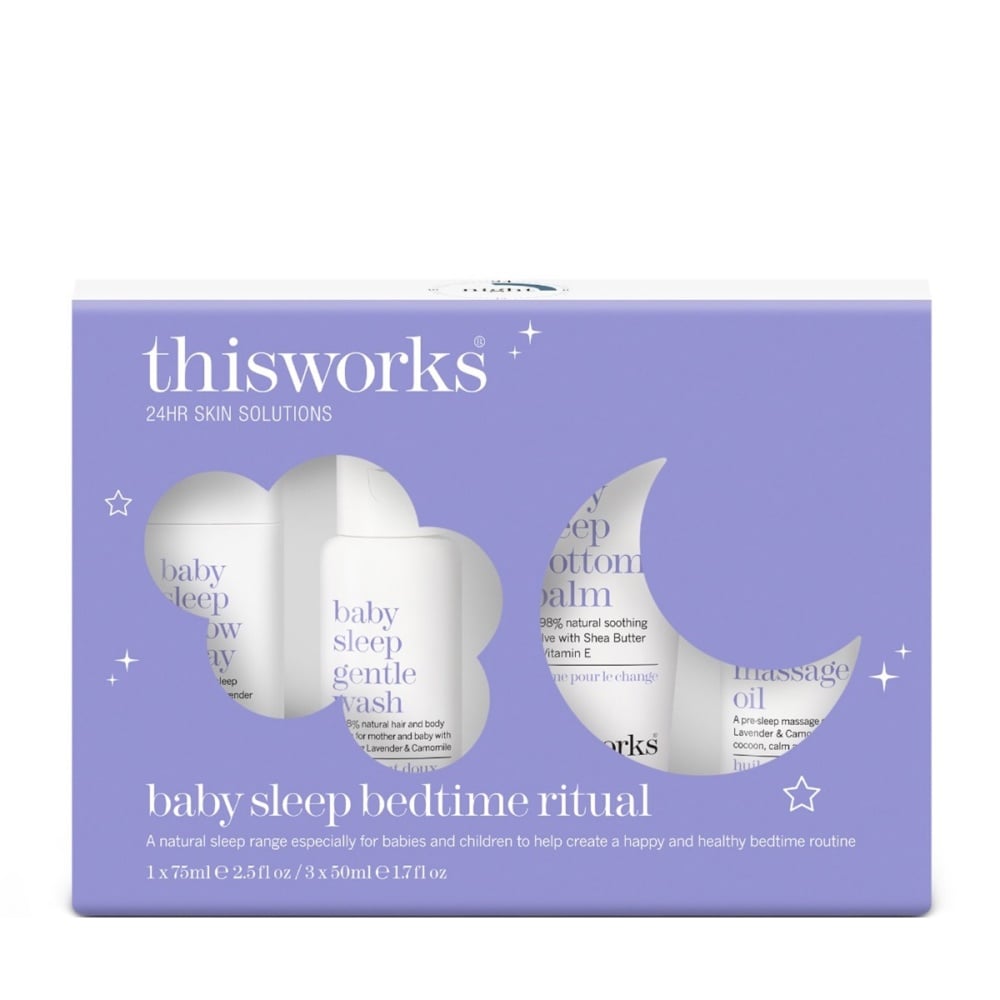 Works Baby Sleep Bedtime Ritual 4 - Piece Gift Set