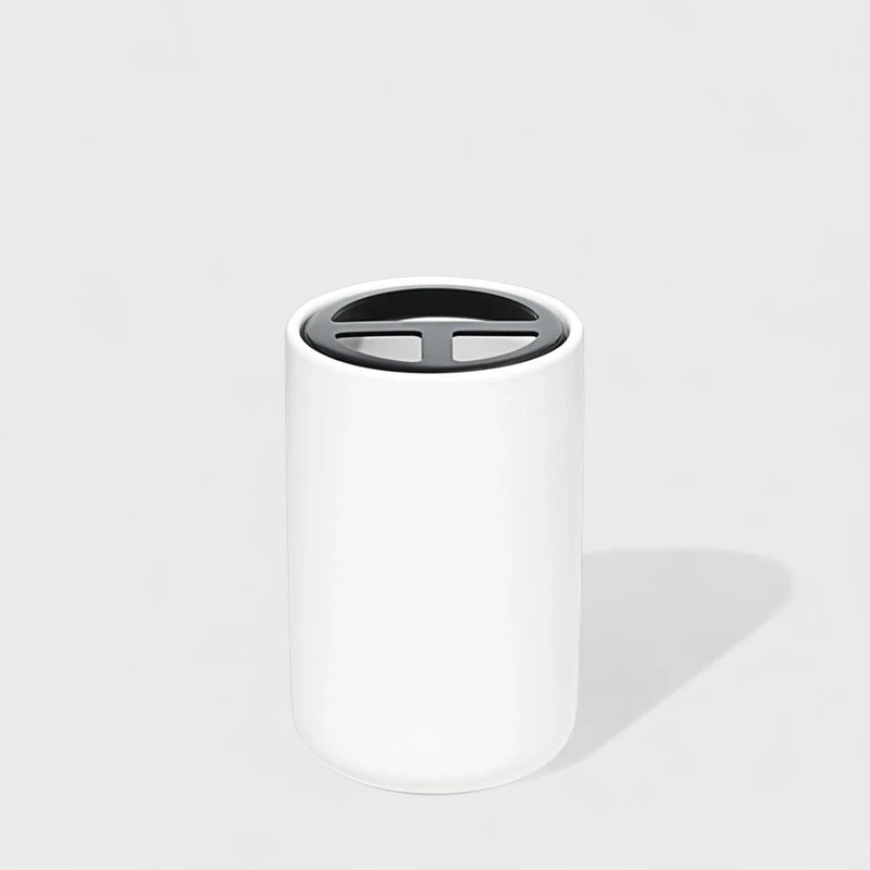 Stoneware Toothbrush Holder