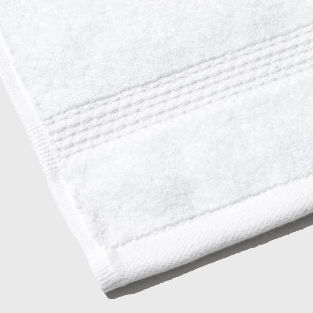 Organic Cotton White Hand Towel