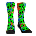 Trippy Invasion Crew Socks