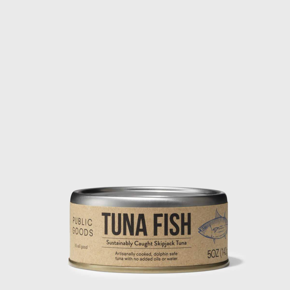 Wild-Caught Skipjack Tuna Fish Can