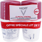 Vichy Clinical Control 48H Roll-On Deodorant - Pack of 2