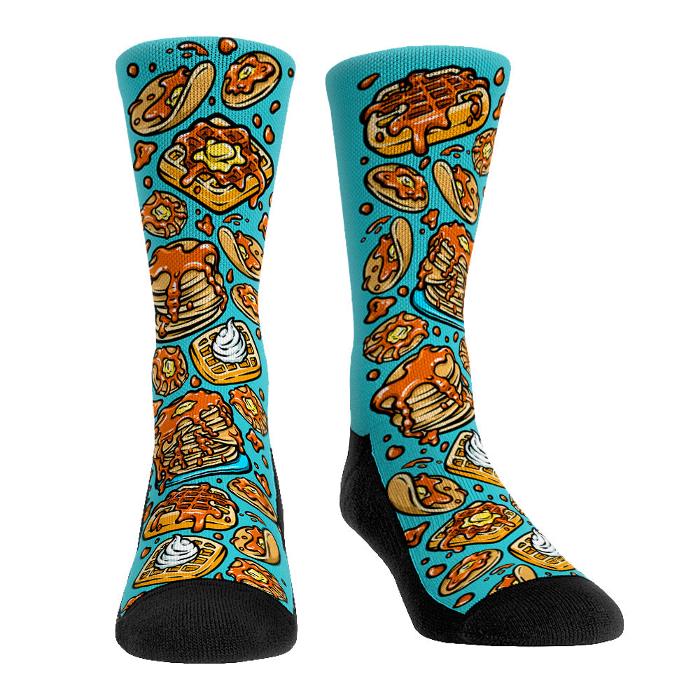 Waffles & Pancakes Crew Socks