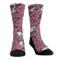 Washington State Cougars - Logo Sketch Crew Socks