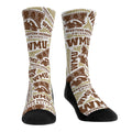 Western Michigan Broncos - Logo Sketch Crew Socks