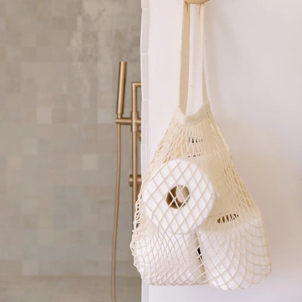 Organic Cotton Mesh Tote