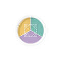 Corrector Tri-Pot - Yellow, Lilac, Mint