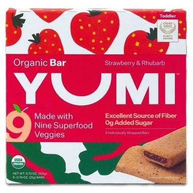 'Strawberry & Rhubarb' Organic Bar (5CT)