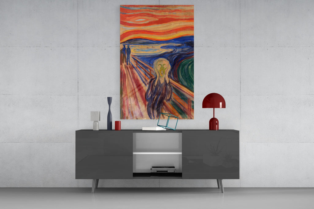 WONDERWALL ‘L’Atelier Fun Collection’ Scream-Inspired Design Glass Wall Art