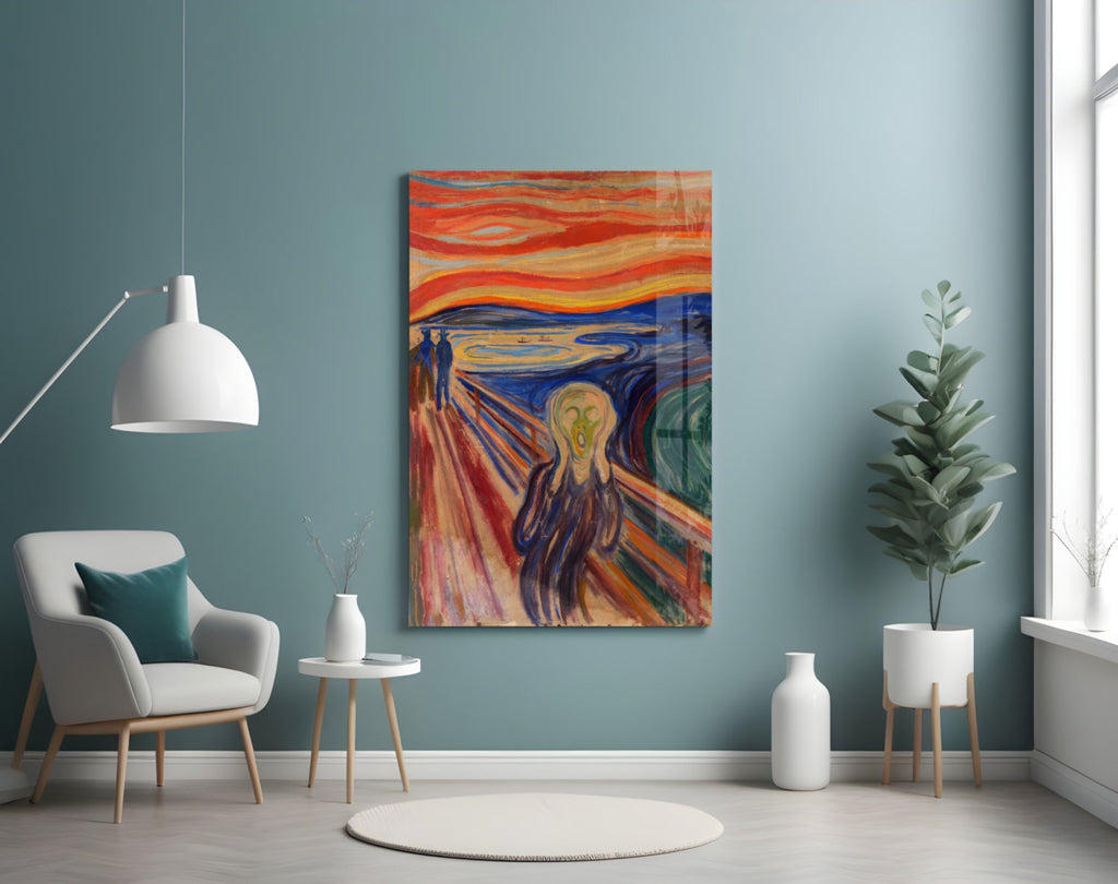 WONDERWALL ‘L’Atelier Fun Collection’ Scream-Inspired Design Glass Wall Art