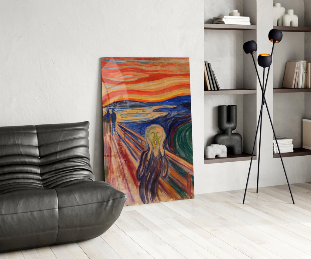 WONDERWALL ‘L’Atelier Fun Collection’ Scream-Inspired Design Glass Wall Art