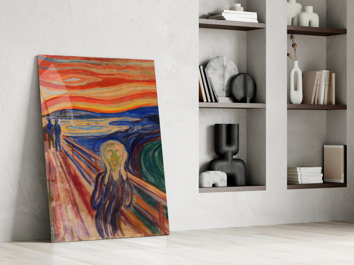 WONDERWALL ‘L’Atelier Fun Collection’ Scream-Inspired Design Glass Wall Art
