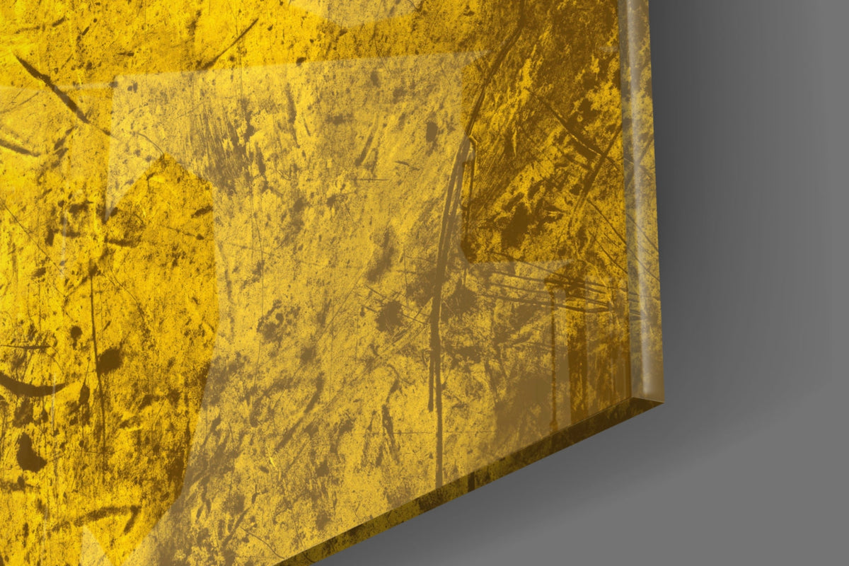 WONDERWALL ‘L’Atelier Fun Collection’ Ireland Tricolor Textured Design Glass Wall Art
